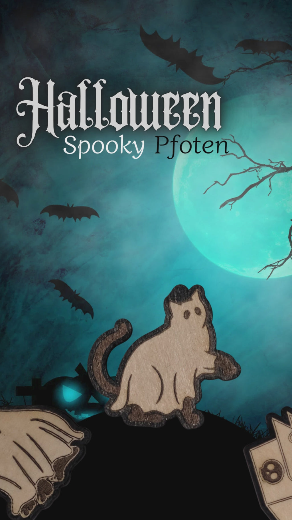 Spooky Pets-Magnet Kollektion
